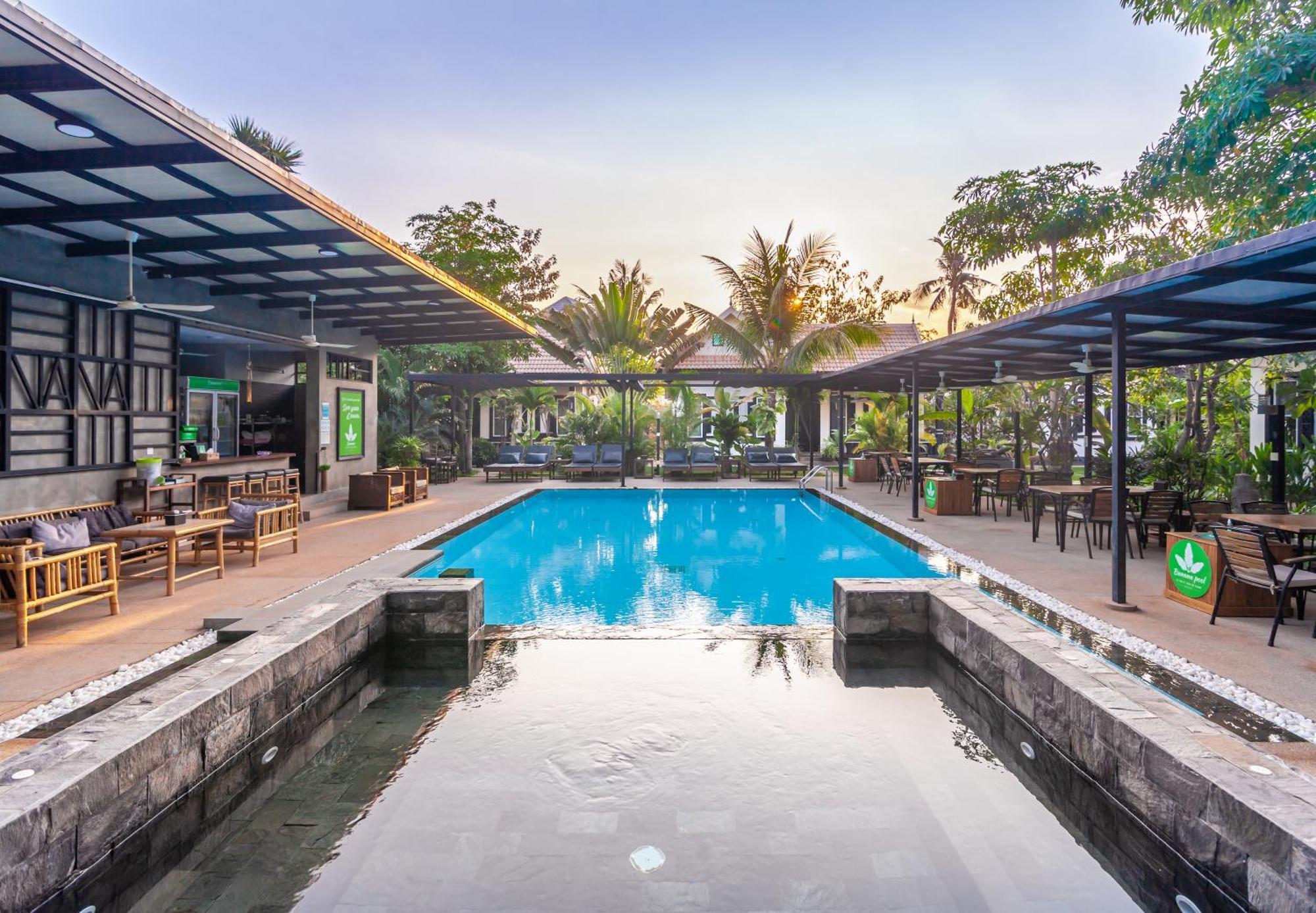 Banana Resort, le petit nid de Caro Siem Reap Extérieur photo